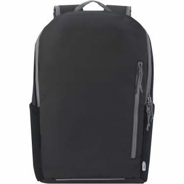 Logotrade business gifts photo of: Aqua 15" GRS recycled water resistant laptop backpack 21L